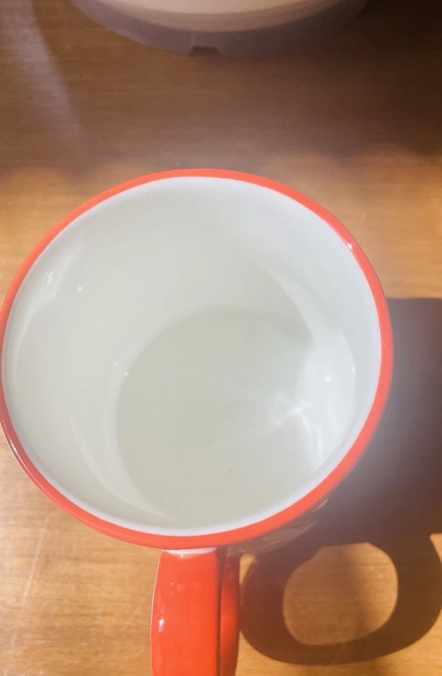 10 canecas de café Strawberry Street Artisan Collection monograma inicial ‘’M’’ 14 oz. - Imagem 4 de 4