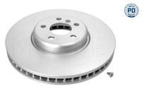 1X Meyle Bremsscheibe MEYLE-PD: Advanced Performance And Design. 383 521 1019/PD