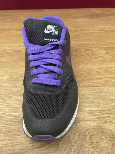 Nike Air Max Hyperfuse Trainers Size 6 Black & Purple in Good Condition - Bild 4 von 14