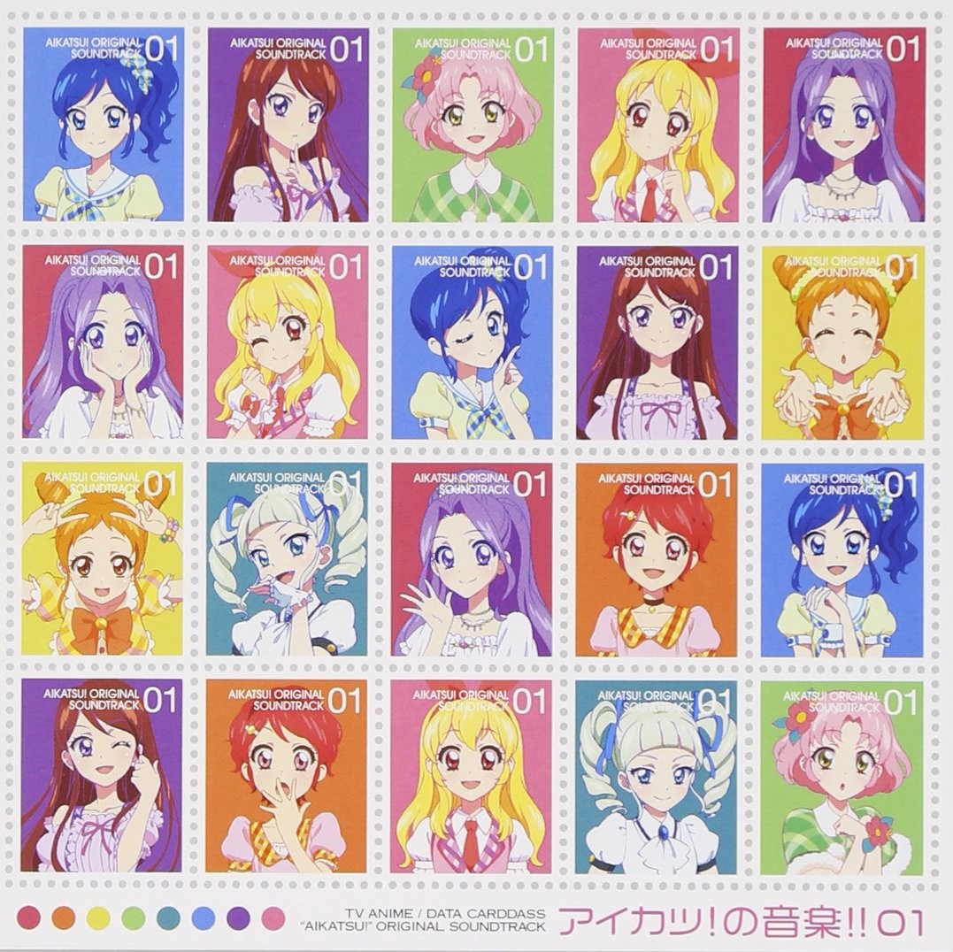 TV anime Aikatsu! original soundtrack Aikatsu! music!! 01 w Bonus Track Japan CD