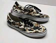 Vans Cow Print Lace Up Shoes Unisex Mens Sz 8.5
