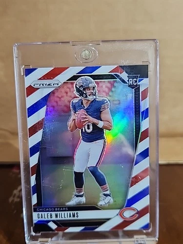 2024 Panini Prizm - Rookies Caleb Williams #301 Red White & Blue Prizm (RC)