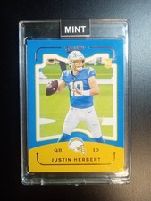 2020 Panini Chronicles - Classics Justin Herbert #CL-3 (RC) Gold Foil Mint