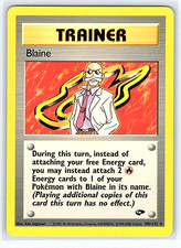 Blaine 100/132 Gym Challenge NM or LP Pokemon Card on eBay
