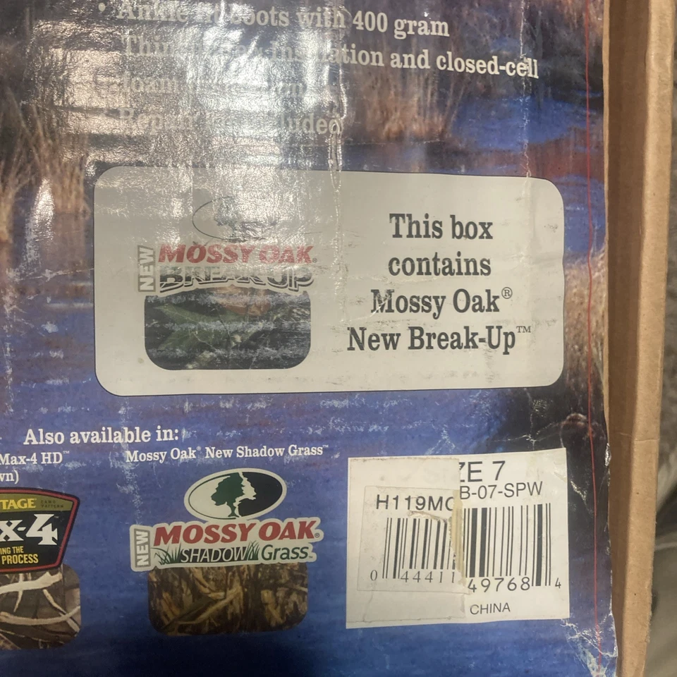 Vadeadores de pecho de neopreno Mad Dog Gear 3 mm - Mossy Oak Advantage Max-4 HD - Talla 11 Foto 2 de 4