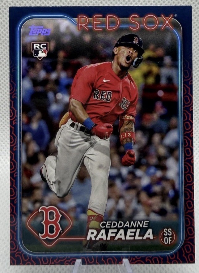 2024 Topps #313 Ceddanne Rafaela Team Color Border Variation