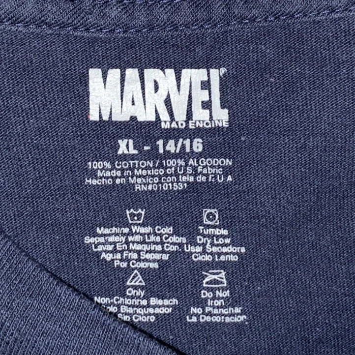 The Amazing Spiderman Marvel Mad Engine Graphic Tee Boys Size 14-16 ( XL) - Image 4 of 4