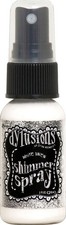 Dylusions Shimmer Sprays 1oz-White Linen