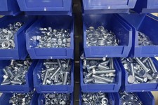 Workshop Kit M6-M10 Nuts, Bolts & Washers – 3471pc with 20 Bins & Backing plate