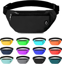 Fanny Pack for Women Men,Crossbody Fanny Pack Water Resistant Sports Waist Bag P