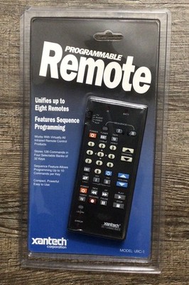 BRAND NEW VINTAGE SEALED Xantech URC-1 programmable Universal Infrared Remote