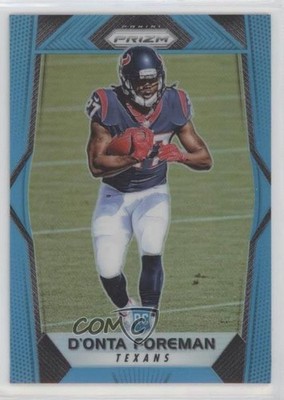 2017 Panini Prizm Rookies Light Blue 2/199 D'Onta Foreman #273 Rookie RC 2ng