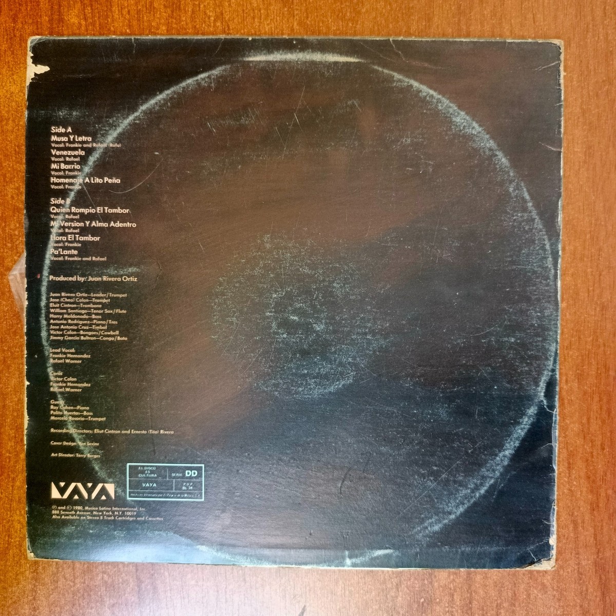 Impacto Crea ‎– 1981 [1981] Vinyl LP Latin Jazz Salsa Cha Cha Vaya