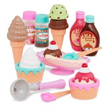 Battat   Play Circle   Toy Food   Ice Cream Set   Kitchen Accessories for Kid...