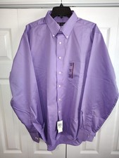 Mens CHAPS Classic LS Twill Dress Shirt, Size 16, 16-1/2, 36/37, NWT