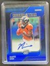 2023 Panini Contenders Optic Marvin Mims Rookie of the Year Blue Auto RC #/75