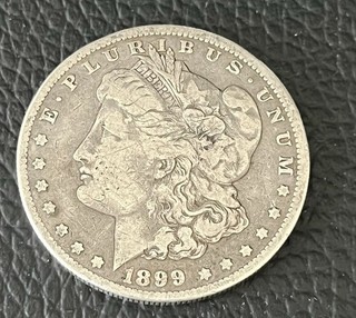 1899 O Morgan Silver Dollar Better Date New Orleans 90% Silver