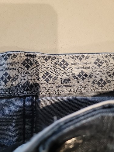 Lee Jeans Womens 14 Blue High Rise Bootcut Western Mid Wash Stretch Denim 32x31 - Bild 5 von 7