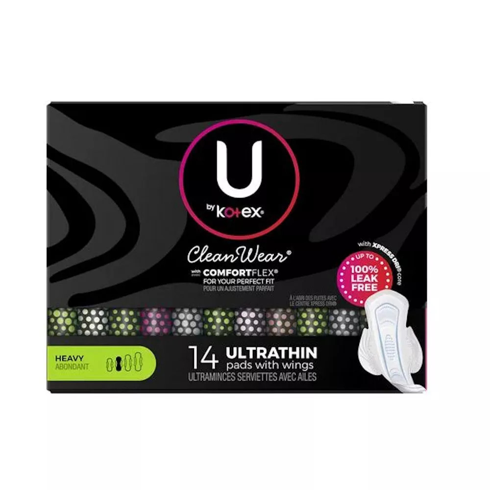 Ультратонкие женские прокладки U by Kotex CleanWear с крылышками хорошо впитывающие влагу 14 Карат 2290₽