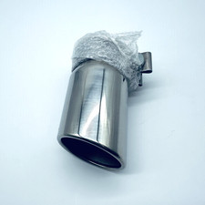 Dynomax Exhaust 2.5 Id X 3 Od 7.3 Tip With Clamp Stainless Steel Single Wall