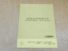 Heathkit IM-13 Service Bench Vacuum Tube Voltmeter User Manual (original)