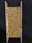 New Old Stock Vintage  Gold Metallic Sequins Braided Trim Over 5 Yards — photo 2