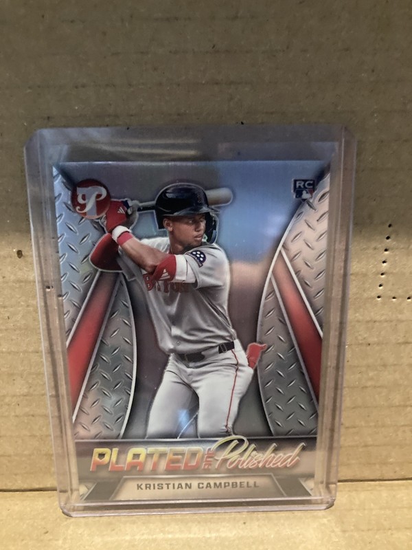 2025 Topps Pristine Plated & Polished Kristian Campbell  #PP-14 (RC)