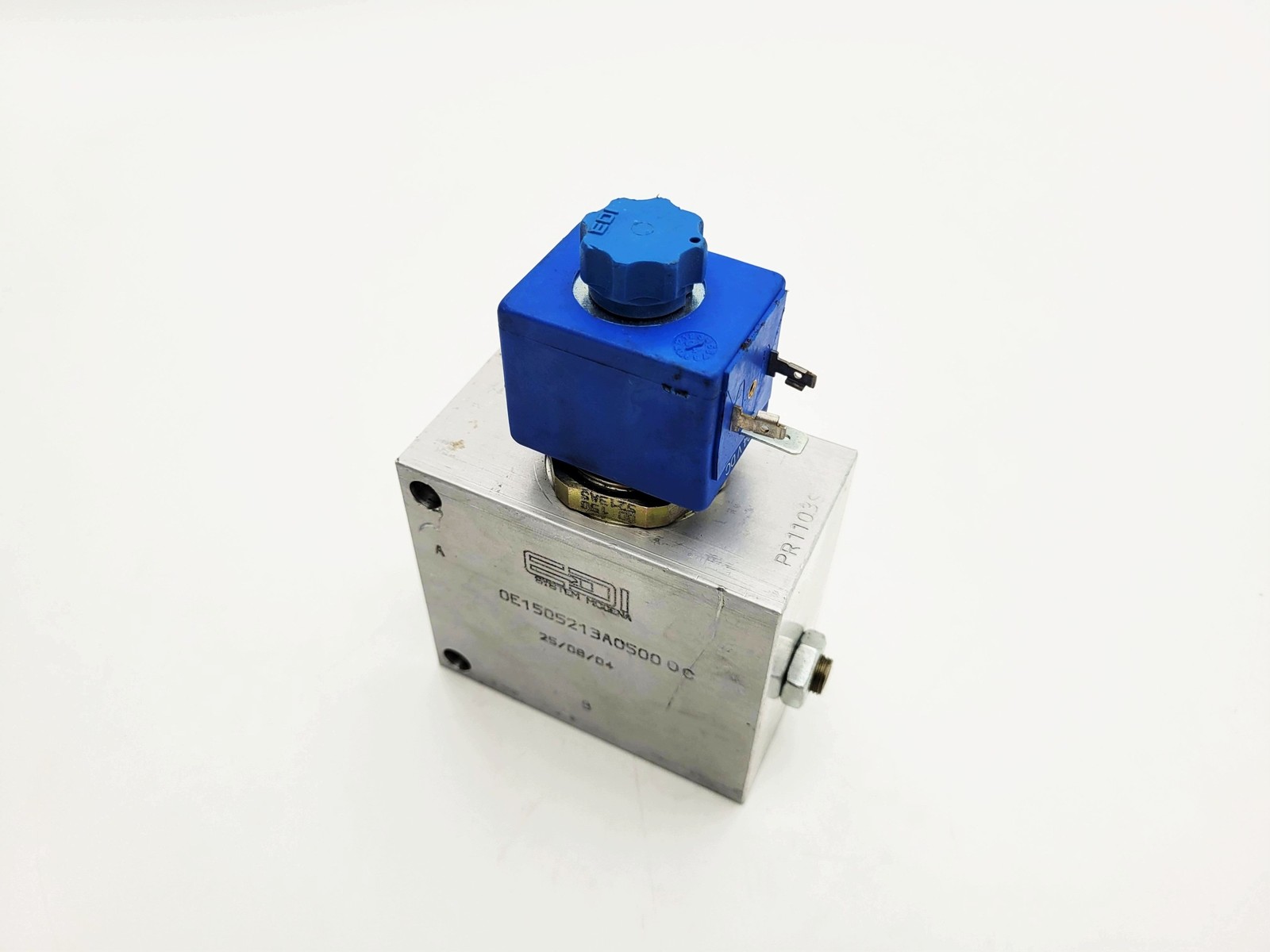 BOSCH REXROTH EDI SYSTEM MODENA SOLENOID VALVE VEI-CE-8A-12 OE1505213A0500 24VDC
