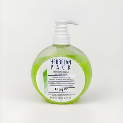 Dikson Herbelan Pack Cream Conditioner for Hair & Scalp 16.9 oz