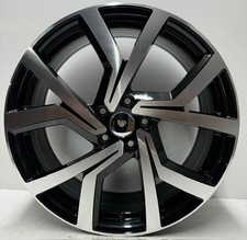 VW Golf Clubsport 19” Style Alloy Single Replacement Wheel Black Diamond Cut
