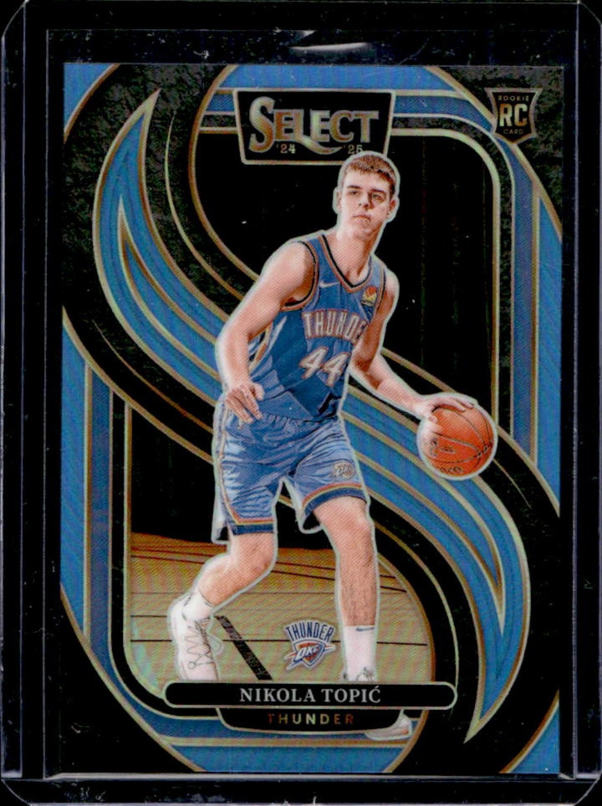 2024-25 Select Nikola Topic Premier RC Light Blue Prizm #/299 Thunder