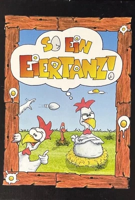 So ein Eiertanz! - Nürnberger Spielkarten Verlag Rarität Komplett Kartenspiel ￼ - Bild 1 von 3