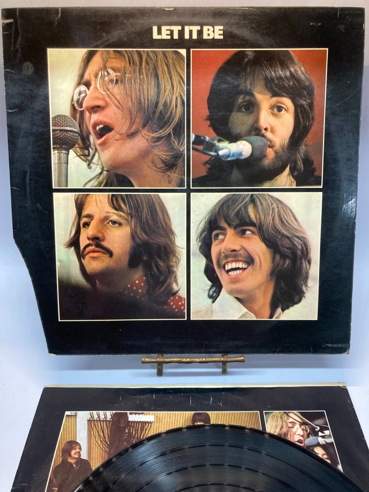 The Beatles Let It Be Vintage Vinyl LP 1970 Apple Record PCS-7096