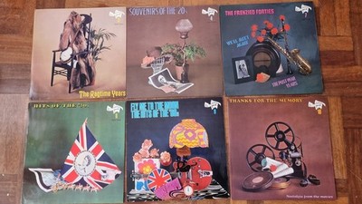 Various - Down Memory Lane (6LP, comp, rec. nos. 3,4,7,8,9,10) Mono *NrMINT