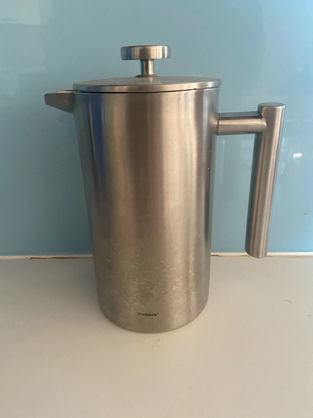 Procook Coffee Cafetiere 8 Cup Double Walled Matt maker 900ml Brewing Press