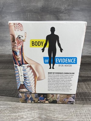 Body of Evidence Boxed Set of 8 DVD s Only By Dr. Menton, Missing Disc One