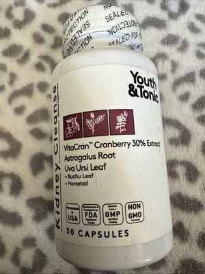 Youth & Tonic Kidney Cleanse For Residual Metabolic Waste - 2-2026