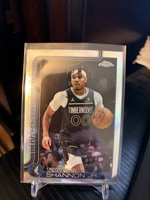 TERRENCE SHANNON JR 2025-26 Topps Chrome Basketball Silver Holo Refractor #198