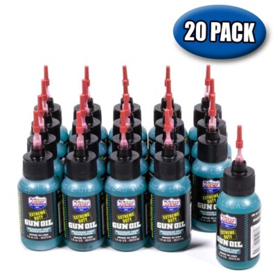 LUCAS OIL 10875 EXTREME DUTY HEAT RESISTANCE GUN OIL 1 OZ. BOTTLE - CASE OF 20