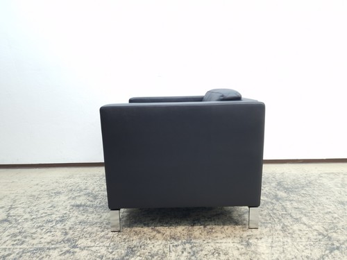 Knoll Foster 500 Set 4x Designer Chairs Leather Chairs Chair Armchair Club Chair - Picture 9 of 12