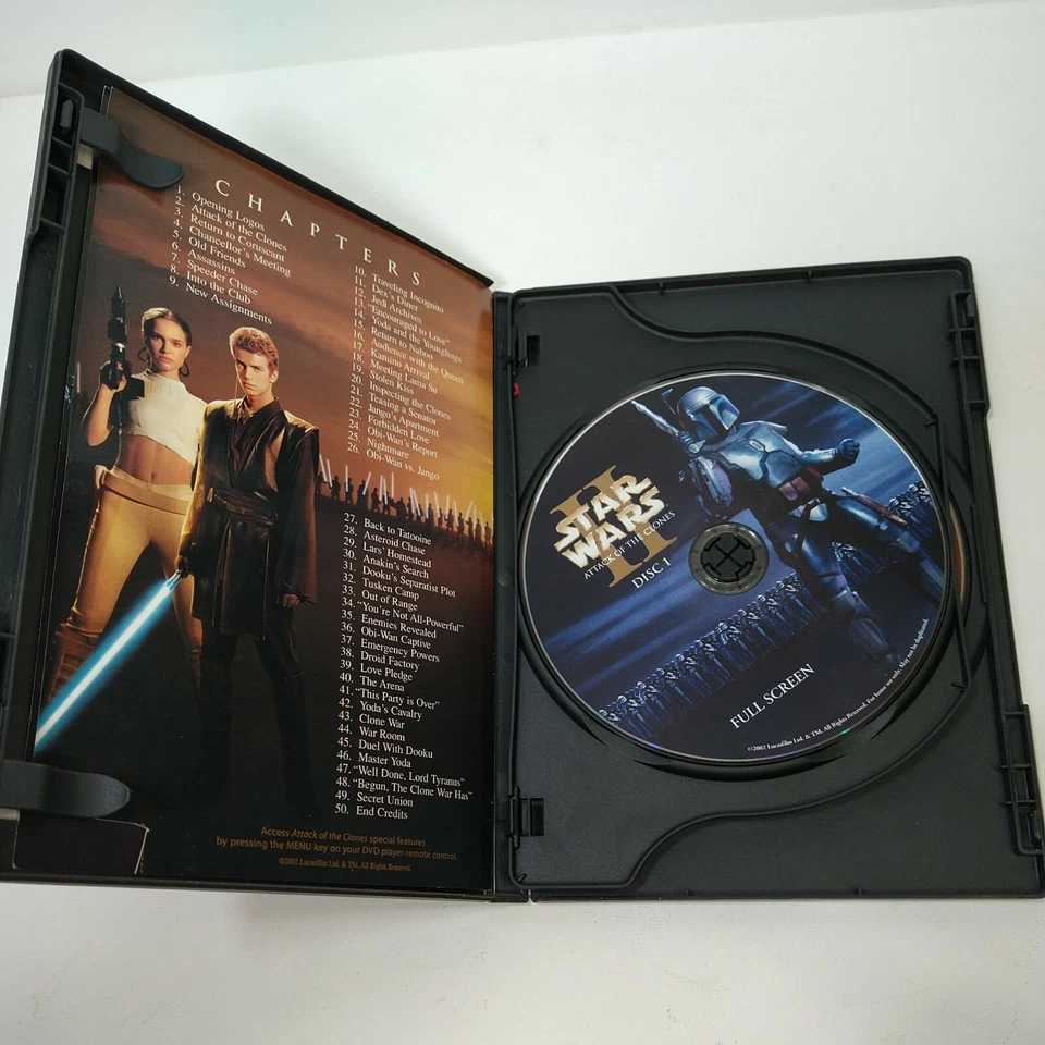 DVD Star Wars Episodio 2 The Attack of Clones Edition 2 discs Italian Sub-title  - Image 4 of 4