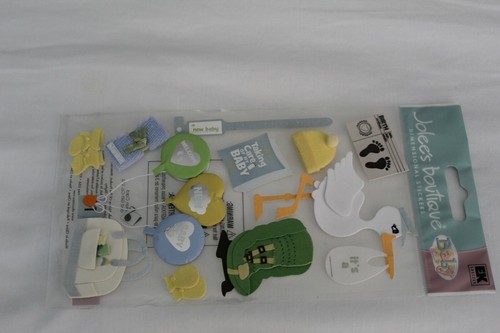 EK Success Jolee's "BRINGING BABY HOME" 11 Baby Stickers SPJBLG127 - Picture 2 of 2