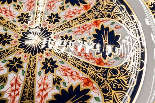 Royal Crown Derby Old Imari Dinner Plates Set of 8 - 10 1/2" - FREE USA SHIPPING - Picture 5 of 21