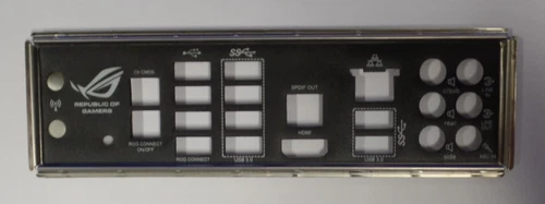 ASUS Maximus VI Gene - Blende - Slotblech - IO Shield   #126514