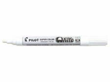 Pilot Super Color Marker Pen Metallic Paint Colour Gold Silver White Ink Pens