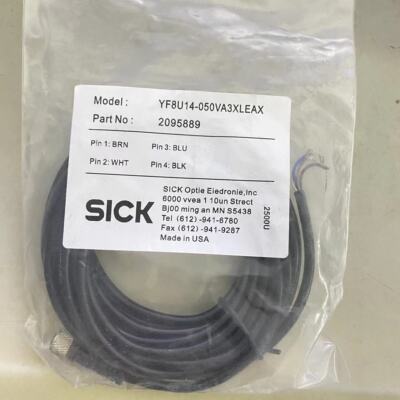 1PC New Sick YF8U14-050VA3XLEAX 2095889 Proximity Switch Cable ...