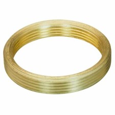 RMS TO M26 X0.7, 36 TPI THREAD FLANGELESS BRASS ADAPTER