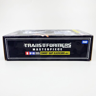TRANSFORMERS MP-10K CONVOY BAPE BLACK CAMO VERSION a bathing ape