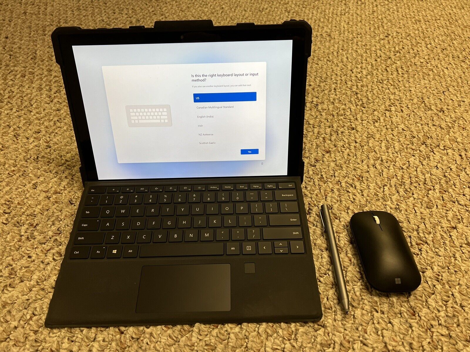 Microsoft Surface Pro 7 12.3