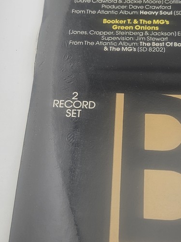 Sealed Black Gold 24 Carat Vinyl SP 2000 2xLP Aretha Franklin Otis Redding NOS - 第 11/11 張圖片